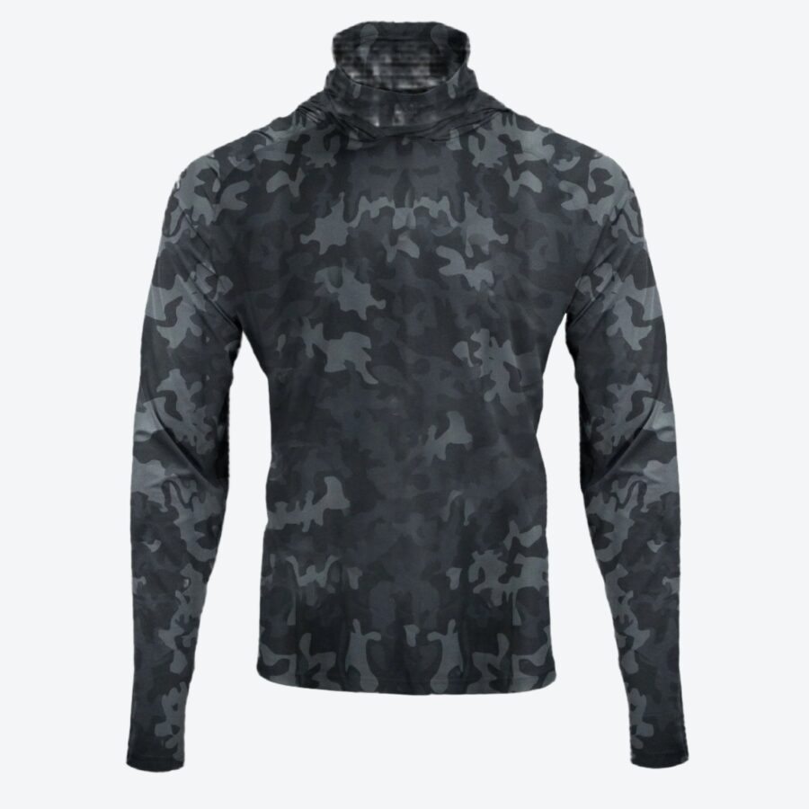 Imerina Men’s Cooling Hooded Long-Sleeve Shirt - Image 13