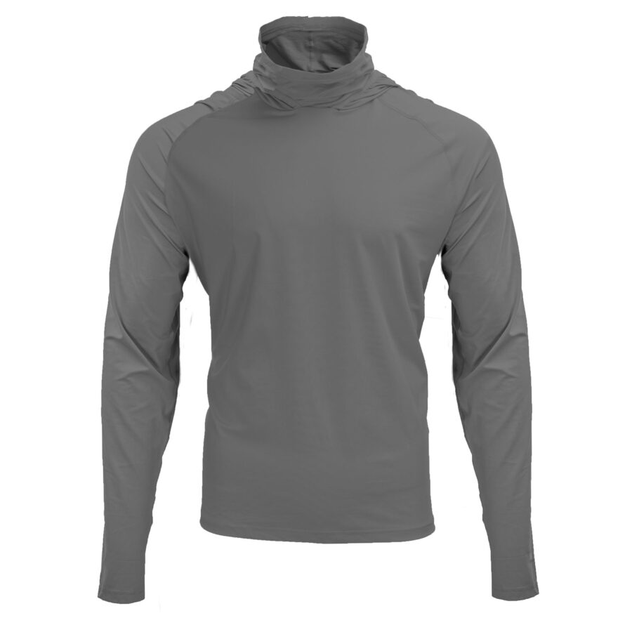 Imerina Men’s Cooling Hooded Long-Sleeve Shirt - Image 11