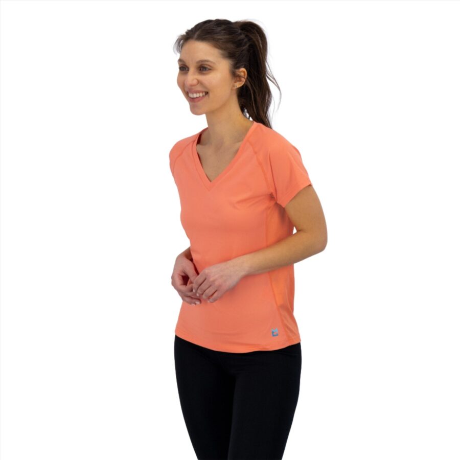 Imerina Women’s Cooling V-Neck Shirt – Lightweight Activewear - Image 6