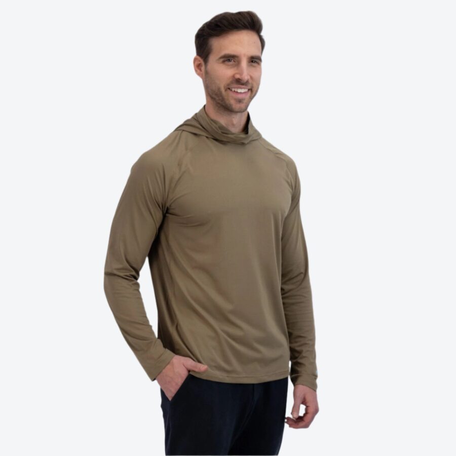 Imerina Men’s Cooling Hooded Long-Sleeve Shirt - Image 6