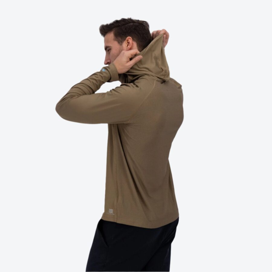 Imerina Men’s Cooling Hooded Long-Sleeve Shirt - Image 7