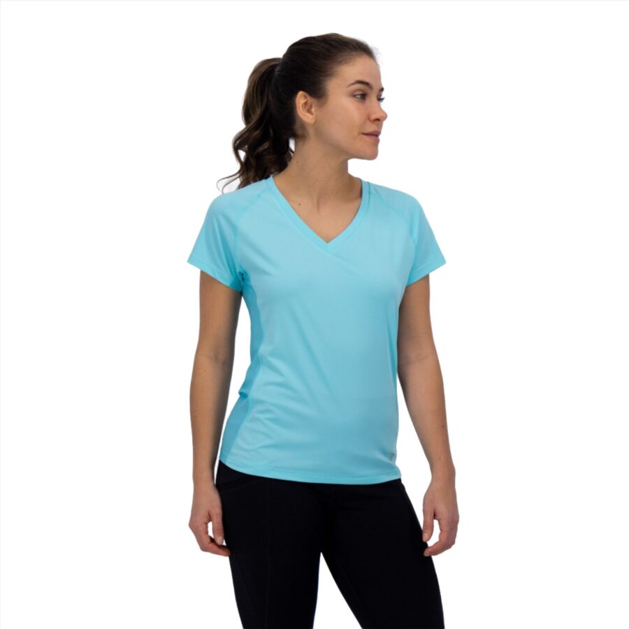 Imerina Women’s Cooling V-Neck Shirt – Lightweight Activewear - Image 8