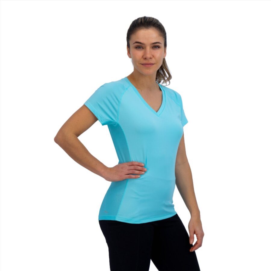 Imerina Women’s Cooling V-Neck Shirt – Lightweight Activewear - Image 9