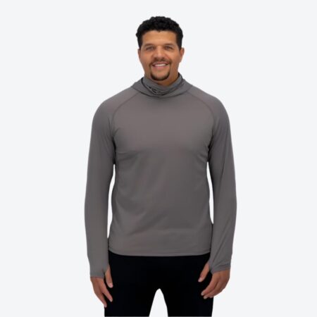 Imerina Men’s Cooling Hooded Long-Sleeve Shirt