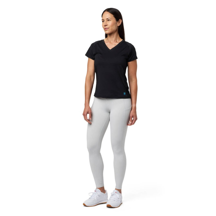 Imerina Women’s Cooling V-Neck Shirt – Lightweight Activewear - Image 2