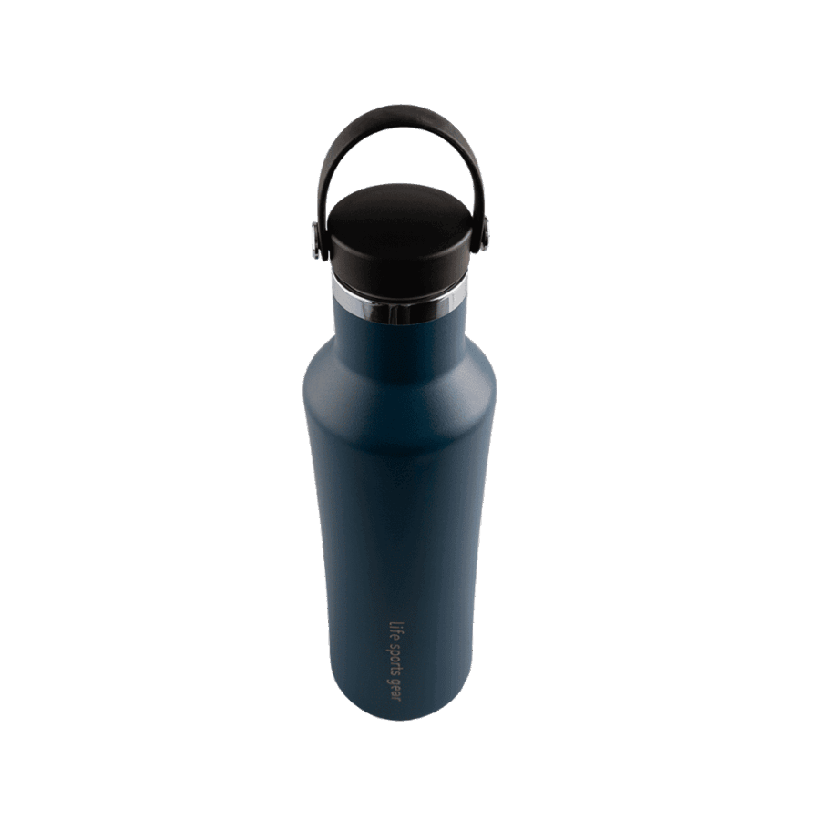 Insulated Stainless Steel Bottle With Carrying Handle - 530ml - Image 2