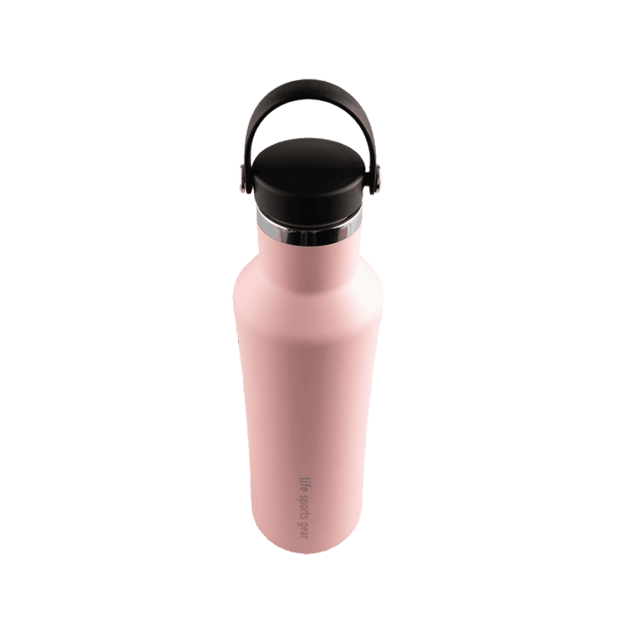 Insulated Stainless Steel Bottle With Carrying Handle - 530ml - Image 8