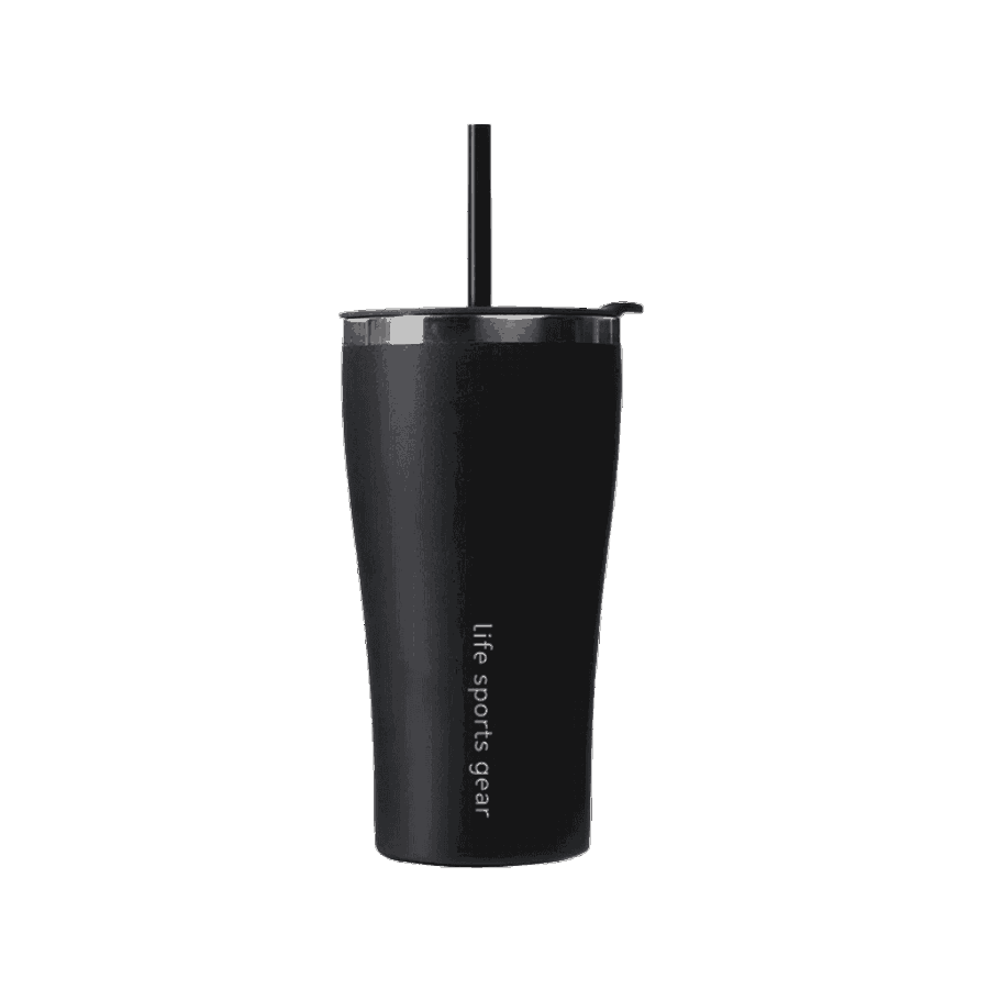 Imerina Stainless Steel Insulated Tumbler with Straw – 530ml - Image 18