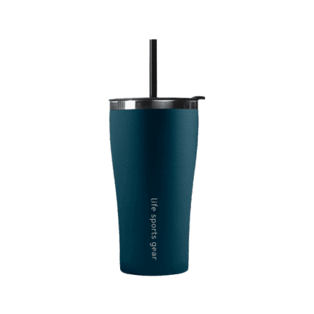 Imerina Stainless Steel Insulated Tumbler with Straw – 530ml